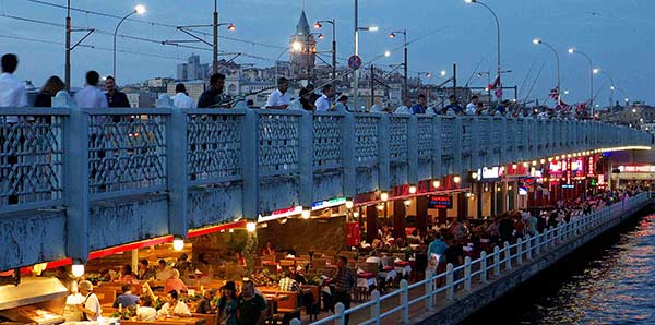 イスタンブールガラタ橋